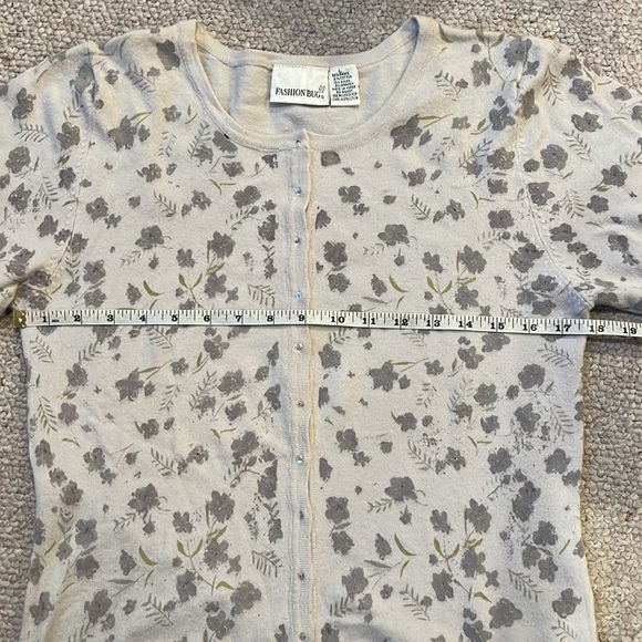 Fashion Bug stretchy VTG sweater M-L - Picture 6 of 7